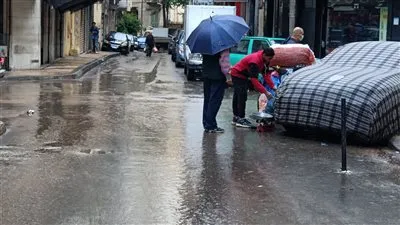 أمطار رعدية تضرب محافظة الإسكندرية