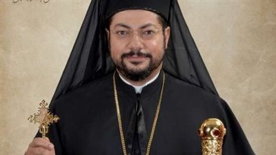 الأنبا باخوم النائب البطريركي يحتفل بالقداس الإلهي في قويسنا
