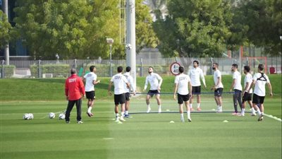 المنتخب يختتم تدريباته تحضيرا لمواجهة قطر