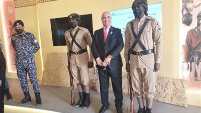 تفاصيل زيارة الجالية المصرية لمعرض 