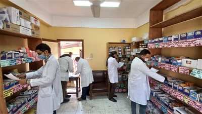 الكشف على 746 حالة في قافلة طبية بقرية اليوسفية بالدقهلية 