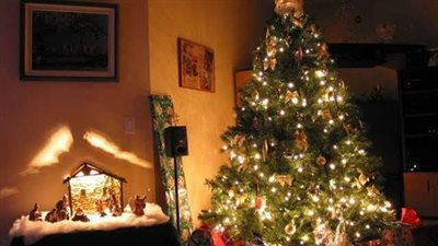 مدينة بيت لحم تضيئ شجرة الميلاد بساحة المهد