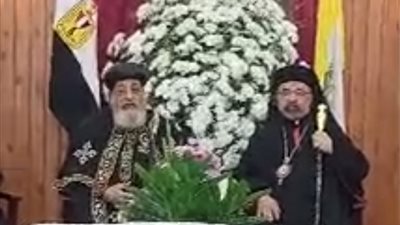 البابا تواضروس الثاني يزور بطريرك الأقباط الكاثوليك للتهنئه بعيد الميلاد