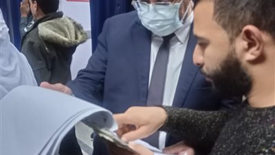 رئيس جامعة بنها يتفقد المستشفى الجامعي للاطمئنان على الخدمة الصحية