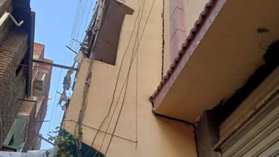 محافظ الدقهلية يقرر إخلاء 4 منازل بالمنصورة (صور)