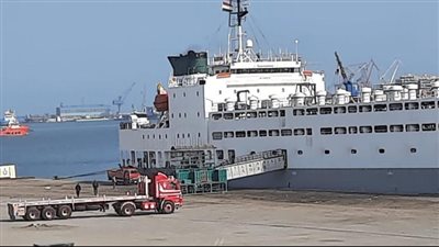 تفريغ 5 آلاف رأس ماشية حية وتداول 25 سفينة بموانئ بورسعيد