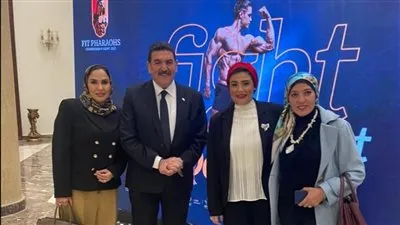 عضو الاتحاد البحريني والعربي للرياضة للجميع تشيد بنجاح بطولة الفراعنه الأولى لكمال الأجسام