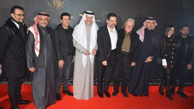 سفراء السعودية وتونس والبحرين في العرض الخاص لفيلم 