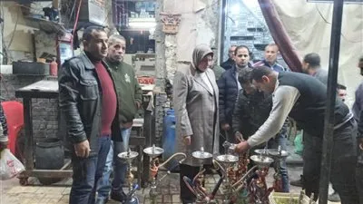 حملات مكبرة لإزالة الإشغالات وتطبيق الإجراءات الاحترازية بالإسكندرية 