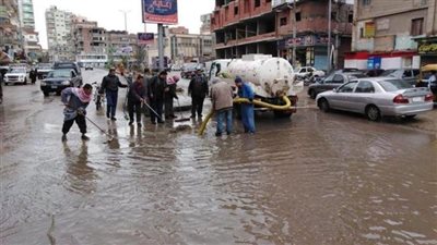 الصرف الصحي: لم نرصد تجمعات للمياه جراء الأمطار