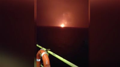 اندلاع حريق ضخم بمنصة استخراج نفط في إيران