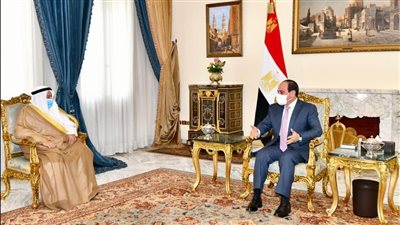 عاجل.. السيسي يستقبل سفير الكويت بمناسبة انتهاء فترة عمله بالقاهرة 