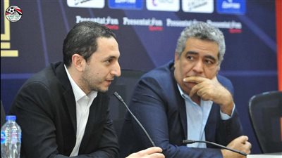 أسرة اتحاد الكرة تكرم مجاهد والشواربي