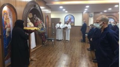  رجال الدين المسيحي يزورون نزلاء مراكز الإصلاح والتأهيل (صور)