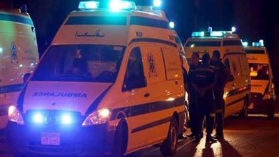 إصابة 3 أشخاص جراء حادث تصادم بالإسماعيلية