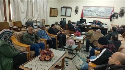 انعقاد اجتماع لجنة الرى الحديث بمحافظة سوهاج 