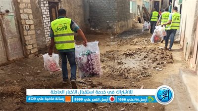 24 قرية بالفيوم تستفيد من ألحفة وبطاطين الأورمان