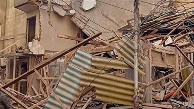 بعد مصرع شخصين وإصابة آخر.. إجراء عاجل لعقار دمياط المنهار