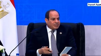 الرئيس السيسي: لدي ثقة في قدرة العالم على إصلاح التغيرات المناخية