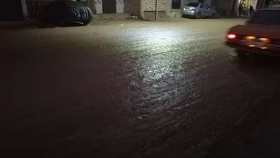 سقوط أمطار بالقليوبية والمحافظة تعلن الطوارئ (صور)