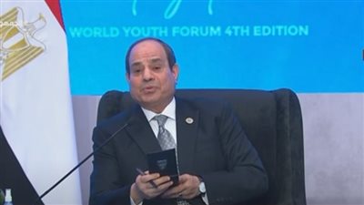 السيسي: لدي تفاؤل بشأن ملف تغير المناخ (فيديو)