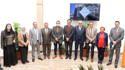 افتتاح التوسعات الجديدة بمركز تقنية الاتصالات والمعلومات بجامعة المنصورة