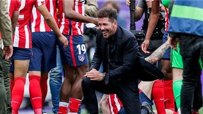 سيميوني يعلن تشكيل أتلتيكو مدريد أمام بلباو في السوبر الإسباني