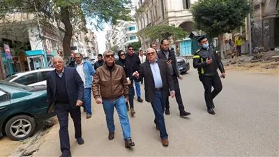 محافظ بورسعيد يعلن استمرار أعمال التطوير بشارع الجمهورية