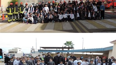 مديرية أمن البحيرة تنظم زيارة لعدد من الطلبة لبعض الجهات الشرطية