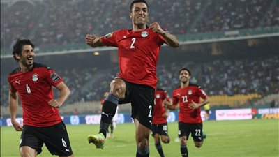 أحمد حجازي يحصد جائزة أفضل لاعب في مباراة مصر والسودان