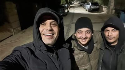 مصطفى درويش ينشر صورة من كواليس مسلسل 