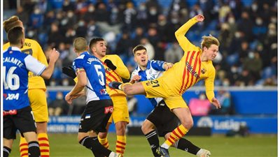 بهدف قاتل.. برشلونة يفوز على ألافيس في الدوري الإسباني