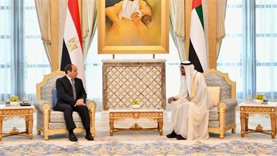 عاجل.. ولي عهد أبو ظبي يثمن النهضة التنموية الشاملة فى مصر بقيادة السيسى