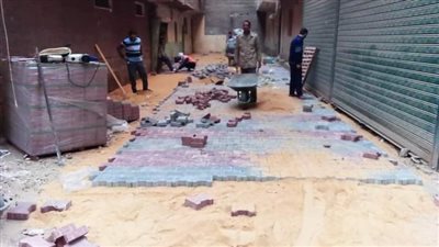 تطوير ورصف 6 شوارع فرعية بـ 