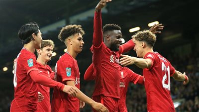 تشكيل ليفربول الرسمي ضد نوريتش سيتي في كأس الاتحاد الإنجليزي