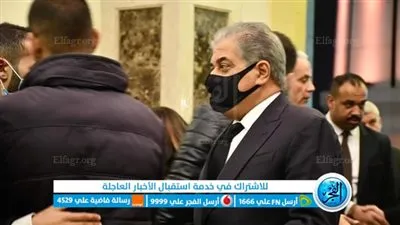 أسامة كمال وطارق علام يشاركان بعزاء الكاتب الصحفي ياسر رزق