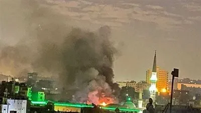 آخر تطورات حريق الحسين وآثاره والمصابين