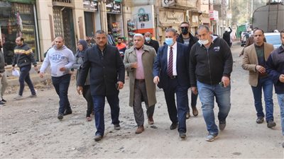 محافظ المنوفية يتفقد أعمال رصف وتطوير شوارع بمركزي قويسنا وبركة السبع