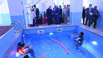 وزيرة التضامن تتفقد مركز الدكتور حسن حلمي لرعاية وتأهيل ذوي الإعاقة بالوادي الجديد