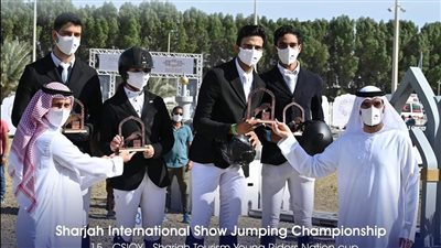 منتخب مصر للشباب يفوز ببرونزية بطولة الأمم للفروسية بدولة الإمارات