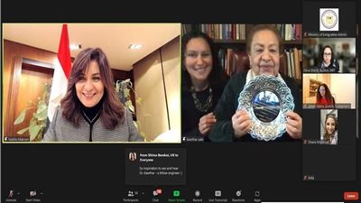 وزيرة الهجرة: كوثر زكي منحتنا الإلهام والفخر بنساء مصر بالخارج (فيديو)