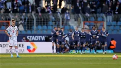 بايرن ميونيخ يسقط بالأربعة أمام بوخوم في الدوري الألماني