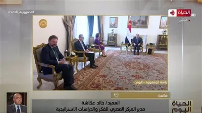  خالد عكاشة يكشف سبب زيارة وزيرة الخارجية الألمانية لمصر 