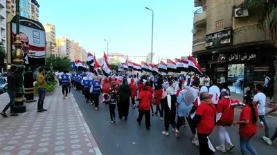 تعرف على تفاصيل أول ماراثون مشي للفتيات فقط بالقليوبية (فيديو)