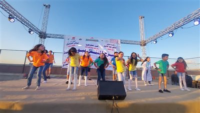 شقاوة أطفال على المسرح المتنقل ببورسعيد