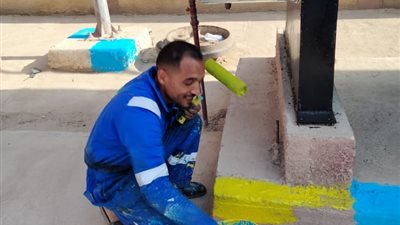 رئيس مياه القناة: البدء في حملة دهان محطات السويس والإسماعيلية وبورسعيد