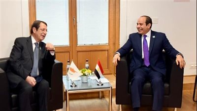 عاجل.. الرئيس السيسي يشيد بالتطور المستمر في العلاقات المصرية القبرصية 