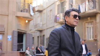 الصور الأولى لأحمد وفيق في كواليس تصوير مسلسل 