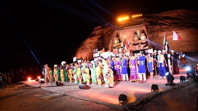 تفاصيل فاعليات وعروض ليلة تعامد الشمس بأبوسمبل السياحية