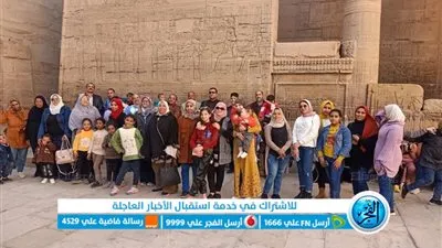 نقابة العاملين بجامعة سوهاج تنظم رحلة ترفيهية لمحافظتى أسوان والأقصر (صور)